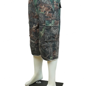 Pantalones Cortos de Camuflaje TOPSHOW con Estampado Digital Completo, Pantalones Cortos Cargo de Lona con Camuflaje Real Tree para Hombre - Product Image 3