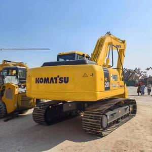Excavatrice sur chenilles Komatsu PC200-7 d'occasion, faible nombre d'heures, bon état, prix bas, d'origine japonaise, hydraulique - Product Image 6
