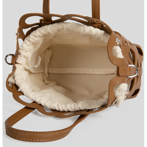 Borsa <span class=keywords><strong>a</strong></span> <span class=keywords><strong>tracolla</strong></span> 2 in 1 RZCK da <span class=keywords><strong>donna</strong></span>, unica, in PVC traforato, con pochette interna, per serate alla moda - Product Image 4