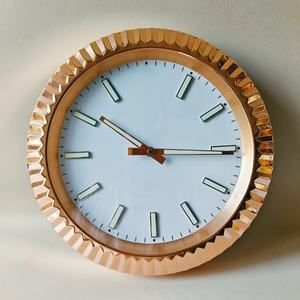 Reloj de Pared Decorativo de Porcelana de Cristal con Paisaje de Montaña <span class=keywords><strong>HD</strong></span>, Reloj de Pared para Decoración del Hogar - Product Image 5