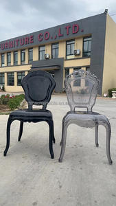 حفل زفاف العروس والعريس كراسي عشاء واضحة لشركة تأجير المطاعم - Product Image 6