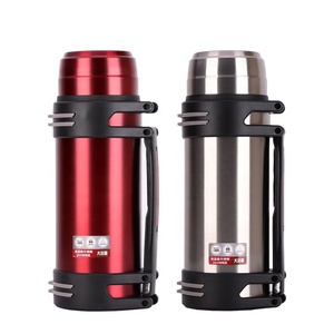 Pot de voyage thermique isolé en acier inoxydable 2000 de grande capacité de 304 ml, bouteille de sport isotherme Portable de 2l pour l'extérieur, vente en gros - Product Image 3