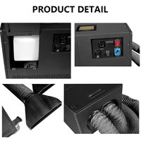 Machine à brouillard électrique à base d'eau 3000W, faible profondeur, DMX 6 canaux, télécommande, Topflashstar LF1006, 110V/220V, effet spécial de scène