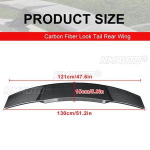 Alerón Trasero Eléctrico para Automóvil, Alerón de Maletero con Control Remoto, Accesorio de Modificación para Audi A8 2011 2012 15 18 19 2020 2021 2022 - Product Image 2