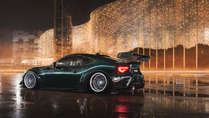 Kit de carrocería ancha estilo ROBOT para <span class=keywords><strong>Toyota</strong></span> <span class=keywords><strong>GT86</strong></span> BRZ Tunning Robot estilo FRP estilo parachoques de coche capó faldas laterales Sistema de carrocería automática - Product Image 3