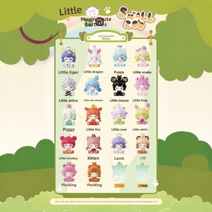 Nuovo Arrivo Originale SMALLZOO Little Zoo Serie Perline Carine Animali in PVC Blind Box Adorabili Statuette Trendy da Collezione Originali - Product Image 4