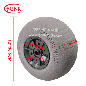 Neumático de globo patentado YONK, <span class=keywords><strong>ruedas</strong></span> de globo de 30cm x 18cm para <span class=keywords><strong>carrito</strong></span> de <span class=keywords><strong>playa</strong></span> - Product Image 4