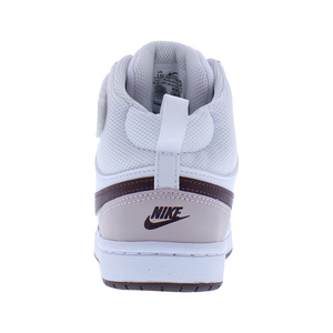 รองเท้าผู้หญิง Nike Court Borough Mid 2 Leather Ps สีขาวเบอร์กันดีครัช - Product Image 3