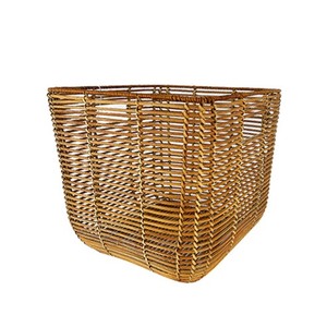 Panier à linge en rotin vintage le plus vendu - panier à linge en rotin - Product Image 1