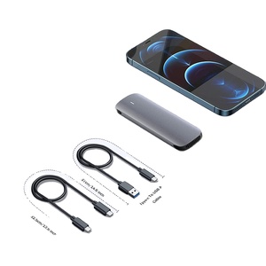 铝制M.2 NVME固态硬盘外壳，带10GBps固态硬盘外壳 - Product Image 4