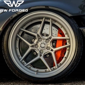 Jantes BW personnalisées forgées en 3 parties, concaves profondes, pour BMW Audi <span class=keywords><strong>Mercedes</strong></span> 15 <span class=keywords><strong>16</strong></span> 17 18 19 20 21 22 24 <span class=keywords><strong>pouces</strong></span> 5x114.3 5x130 5x120 - Product Image 2