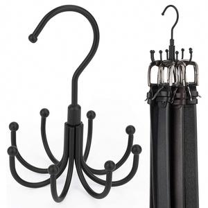Dropshipping Shopify Belt Hanger <b>Rotatable</b> Belt <b>Rack</b> Closet Accessories Organizer Maximum 24 <b>Storage</b> Capacity - Product Image 2