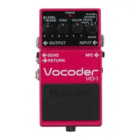 Boss VO-1 pedal de efeito de voz para guitarra e baixo, código de voz
