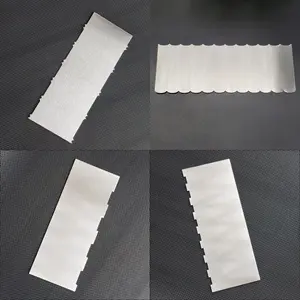 AK Campione Gratuito Raschietto per Torte in Acciaio Inossidabile con Logo Personalizzato, Pettine per Decorazione, Lisciante per Pasticceria, Cioccolato, Crema Spalmabile, Glassa Reale - Product Image 1