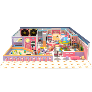 Parque Infantil Comercial de Alta Calidad para Interiores, con Tobogán Deportivo, Equipo para Centros Comerciales, Set de Juguetes para Niños y Corralito de Diseño - Product Image 3