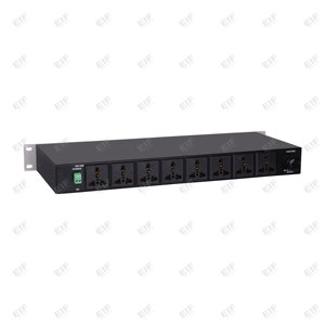 Contrôleur séquenceur d'alimentation professionnel PK-100 à 8 prises, régulateur de tension, protection contre les surtensions, affichage LED - Product Image 2