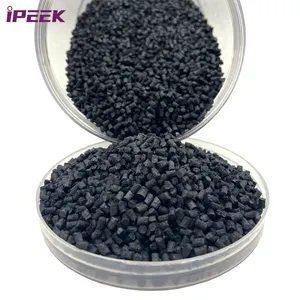 IPEEK Peek renforcé en fibre de carbone GF30 CF30 PEEK Granules Prix par kg pour les sciences médicales, les voitures électriques