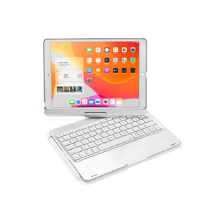 Clavier magique ultra-mince avec étui magnétique sans fil en alliage d'aluminium rétro-éclairé RVB pour clavier <span class=keywords><strong>iPad</strong></span> - Product Image 3