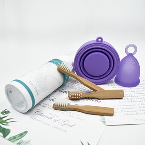 Furuize-cepillo de bambú para la Mensuración, cepillo de disco para una limpieza fácil, Copas Menstruales - Product Image 5