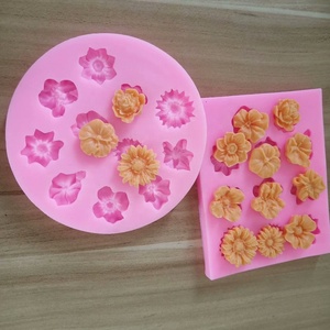 Grosir DIY berbagai bentuk bunga Fondant dekorasi kue cetakan coklat biskuit cetakan - Product Image 3