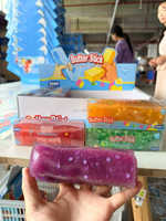 Vente en gros de bâtonnets de beurre slushy colorés de 4 oz, jouets anti-stress à montée lente pour enfants