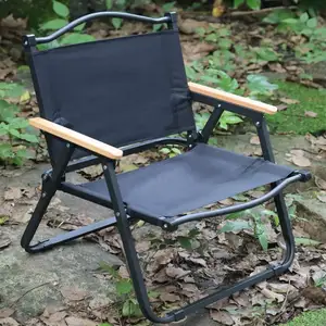 NPOT BSCI pabrik grosir kursi luar ruangan portabel ringan untuk memancing, kursi pantai rendah lipat ultra ringan