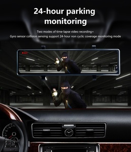 ポータブルワイヤレスカープレイディスプレイタッチスクリーン付き4K + 1080Pダッシュカムカープレイ & <span class=keywords><strong>Android</strong></span>用GPSとWiFi機能をサポート - Product Image 5