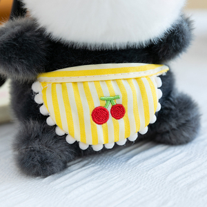 Portachiavi in peluche Schnauzer, ciondolo per borsa <span class=keywords><strong>a</strong></span> forma di cucciolo, all'ingrosso, morbido portachiavi per bambini, borsa, borsetta, zaino, borsetta <span class=keywords><strong>a</strong></span> mano - Product Image 6
