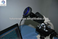 5MP USB Digital Microscope, Electron Microscope Eyepiece with Relay Len to Widen View Filed and to Enhance Image Sharpness