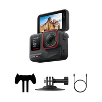 Cámara de Acción Ace Pro 4K con Pantalla Abatible, Sensor Leica, Estabilización a Prueba de Agua para Deportes