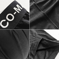 Sous-vêtements en coton blanc doux et moderne pour hommes, slips et boxers pour hommes, trunks flexibles, pack assorti