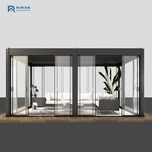Jardin d'hiver moderne et personnalisé à prix réduit en aluminium motorisé mètrespieds de fenêtres véranda en verre - Product Image 6
