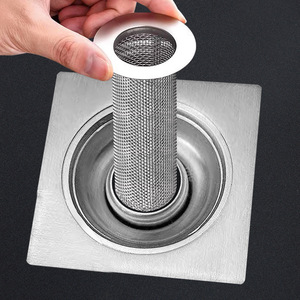 Filtre de vidange pour salle de bain, filtre d'égout, évier, lavabo, grille anti-cheveux, universel - Product Image 4