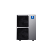 Nulite WIFI Contrôle 10KW 16KW 19KW DHW Chauffage Refroidissement Monobloc Source D'air EVI Air to Water DC Inverter Pompe À Chaleur R290 Usine