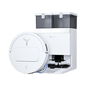 สำหรับ ECOVACS สำหรับหุ่นยนต์ดูดฝุ่นถูพื้น DEEBOT T50 PRO ขนาด 3.19 นิ้ว ดีไซน์บางเฉียบ แรงดูด 15000Pa ระบบป้องกันผมพันกัน ZeroTangle 2.0 ระบบทำความสะอาดขอบพื้น TruEdge แบตเตอรี่แบบแห้ง - Product Image 2