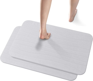 Siêu Thấm Nhanh Chóng Làm Khô Tắm <span class=keywords><strong>Mat</strong></span> Tùy Chỉnh Thiết Kế Nonslip Trái Đất Đá Nước Bằng Chứng Diatomaceous Tắm <span class=keywords><strong>Mat</strong></span> Cho Phòng Tắm Tùy Chỉnh - Product Image 1