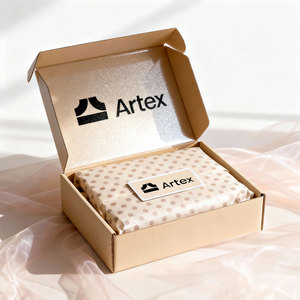 Cajas de Envío Grandes al por Mayor, Caja de Cartón Corrugado Kraft con Flauta E/F para Ropa, Vestidos, Embalaje Postal con Envoltura - Product Image 1