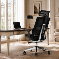 Chaises de bureau ergonomiques X6 Premium avec siège inclinable vers l'avant, dossier réglable, contrôle rapide de la tension, pour usage commercial et domestique