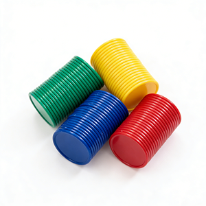 Custom Logo PS Plastic <b>Gambling</b> Poker Chips High Durability Reusable Chips for Texas Hold'em Tournaments - Product Image 3