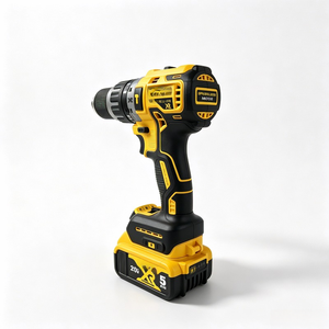 Trapano Avvitatore a Percussione Elettrico Portatile DeW, a Velocità Variabile, per Uso Domestico e Fai-da-te, Cacciavite di Alta Qualità, Utensile Elettrico 20V - Product Image 3
