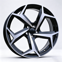 Jantes en alliage d'aluminium de style original, haute résistance et faible poids, pour Volkswagen Golf Polo, jantes tout-terrain, 17 pouces, 6x139.7
