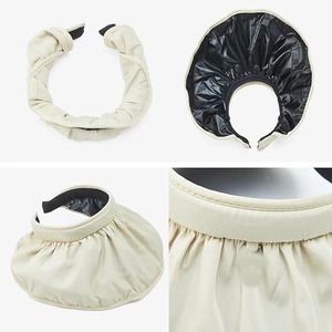 Casquettes Pare-Soleil Femme à Large Bord Amovible Protection UV Été Chapeau de <span class=keywords><strong>Plage</strong></span> avec Trou pour Queue de Cheval Cadeau Promotionnel - Product Image 6