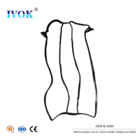 Nouvelle jointure de couvercle de soupape en caoutchouc pour moteur automobile, étanchéité d'huile, fourniture OEM personnalisée, fabricant IVOK