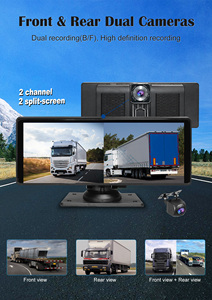 Écran miroir Android pour voiture 10,26 pouces, diffusion d'images sur écran de voiture, autoradio 4K/2K, double caméra embarquée avec étanchéité IP67 et caméra de recul - Product Image 3