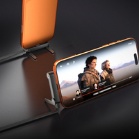 Câble de charge rapide 2-en-1 240W avec support de téléphone pliable – Chargez et regardez simultanément à plusieurs angles