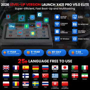 X431 PRO Diagnostic Magic V5.0 Edición con Pantalla Grande de 8 Pulgadas OBD11 OBD2 TPMS Nivel Profesional - Product Image 5