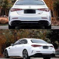 Nouveau kit carrosserie large 1:1 pour Mercedes-Benz Classe C W206 C63 AMG (modèles 22-25) avec pare-chocs à visser et découpes pour capteurs d'aide au stationnement