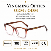 Montures de lunettes optiques en acétate pour femmes, vente en gros, stock mixte, liquidation, montures optiques en acétate unisexes