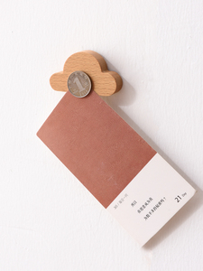 Móc Treo Chìa Khóa Nam Châm Bằng Gỗ Móc Treo Tường Sáng Tạo Cho Gia Đình, Móc Chìa Khóa Hình Đám Mây Bằng Gỗ - Product Image 5