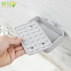 ที่วางสบู่พลาสติกคุณภาพสูงสำหรับตกแต่งห้องน้ำ พร้อมที่ระบายน้ำ - Product Image 5